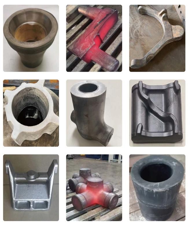 Irregular die forging parts